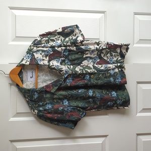 Tombolo crop Hawaiian shirt